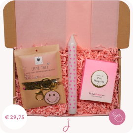Sterkte cadeau Pink - Brievenbus cadeau