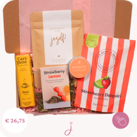 Dag van de Secretaresse cadeau Strawberry - Brievenbus cadeau