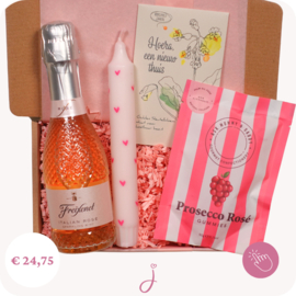 Verhuis cadeau "Sparkling new home" - Cadeaubox