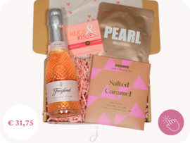 Cadeau voor een vriendin "Cheers to you" - Cadeaubox