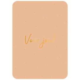Kaart - Voor jou