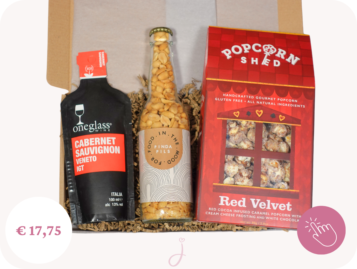 Verjaardagscadeau voor een man "Cheers to him" - Cadeaubox