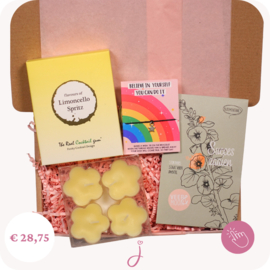 Succes cadeau Zet 'm op! - Brievenbus cadeau