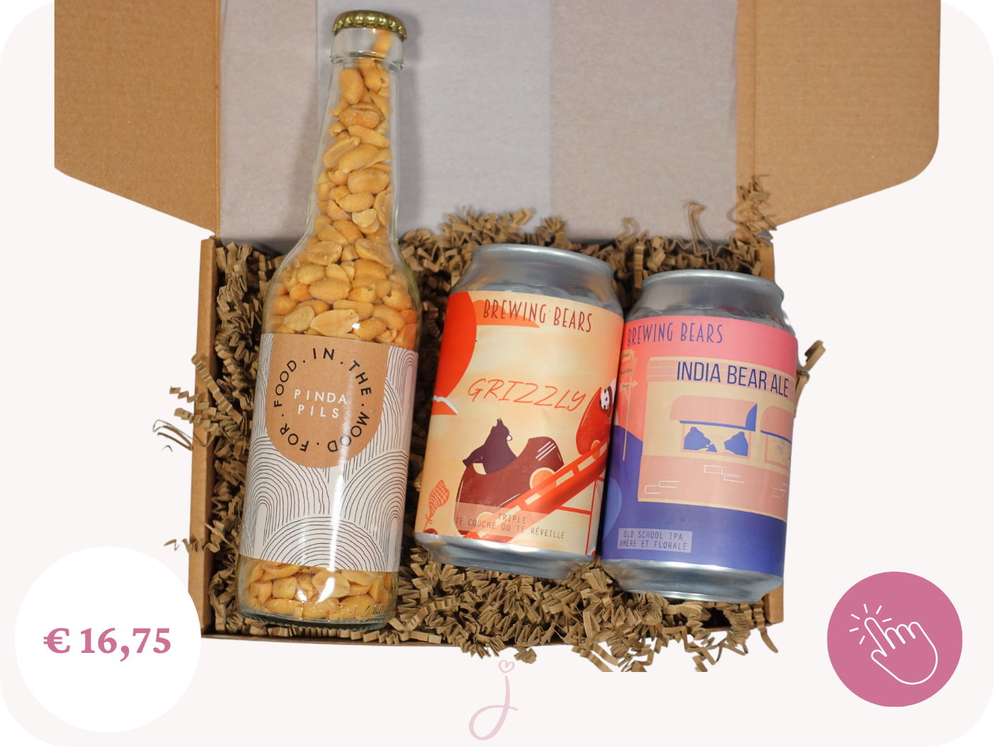 Cadeau voor een man "Cheers!" - Cadeaubox