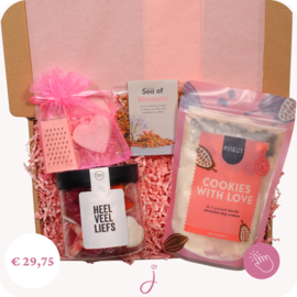 Sterkte cadeau Liefs & cookies - Cadeaubox