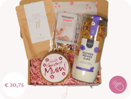 Cadeau voor moederdag "Powermama" - Cadeaubox