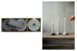 Kandelaar set van 3