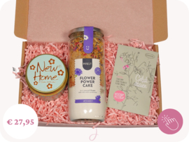 Verhuis cadeau  "Veel geluk in het nieuwe huis" - Cadeaubox