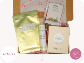Selfcare cadeau "Relax & Easy" - Brievenbus cadeau