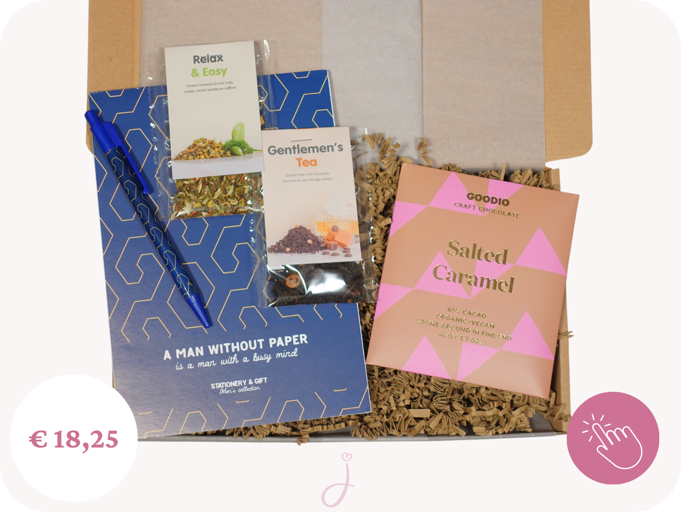 Brievenbus cadeau voor een man "Relax & Easy"