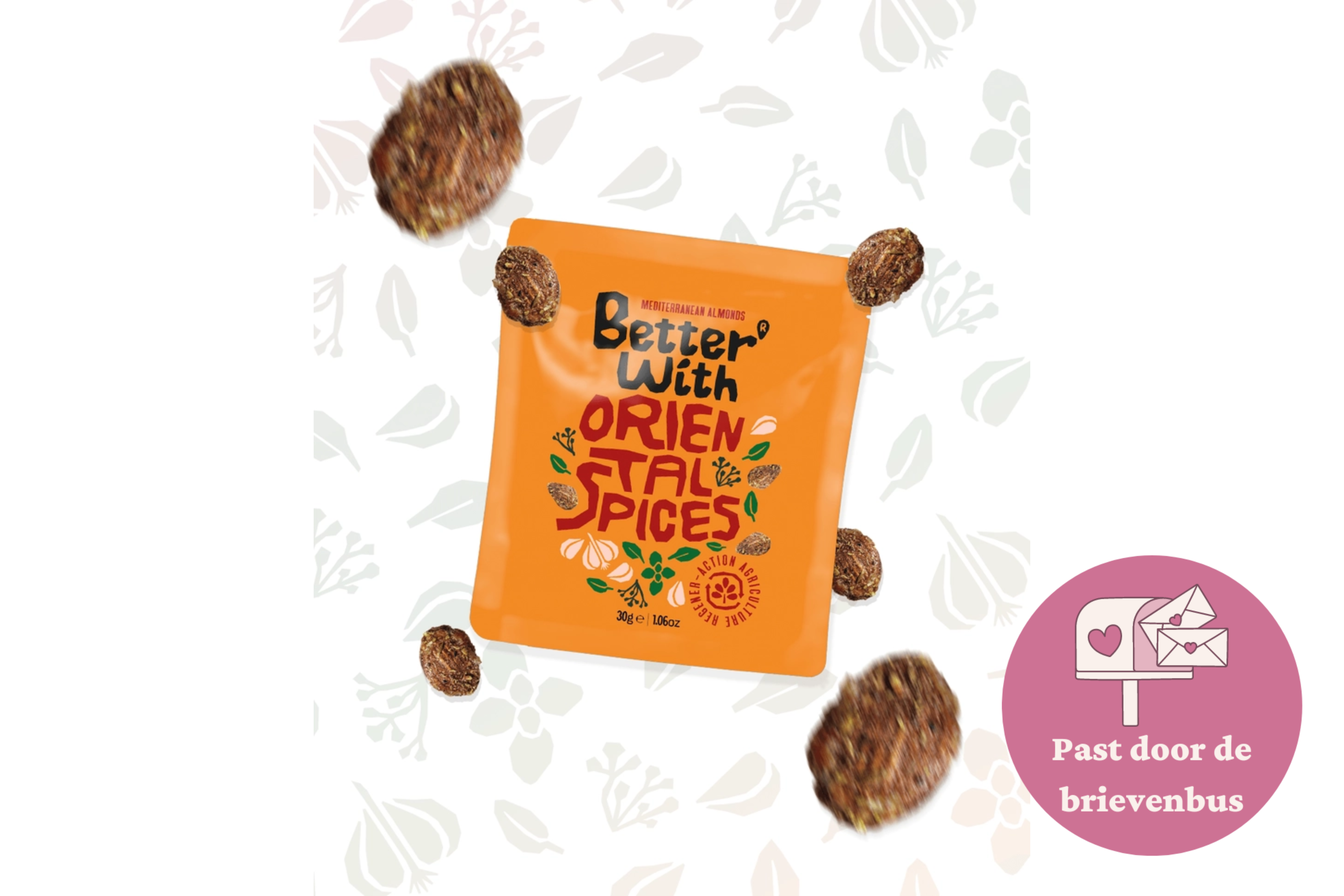 Oosterse kruiden amandelen