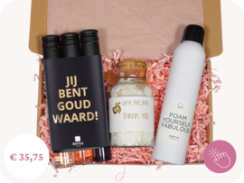 Bedankt cadeau "Fabulous" - Cadeaubox