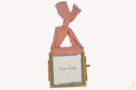 Verhuis cadeau  "Huisje, kaarsje en confetti" - Cadeaubox
