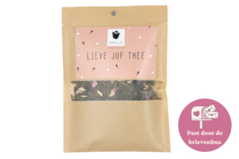 "Lieve juf" thee