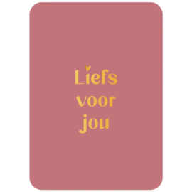 Kaart - Liefs voor jou