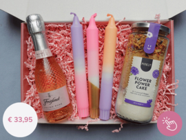 Housewarming cadeau  "Pink Power" - Cadeaubox