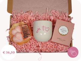 Cadeau vriendin "Roos" - Cadeaubox
