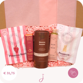 Zwangerschapsverlof cadeau Mummy Prosecco - Cadeaubox