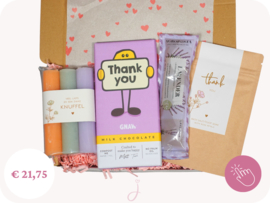 Bedankt cadeau "Thank you"- Brievenbus cadeau