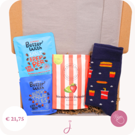 Brievenbus cadeau voor een man Strawberry