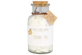 Confetti handzeep "Thank you"