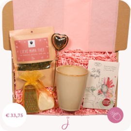 Cadeau voor Moederdag Blij met een mama zoals jij - Cadeaubox