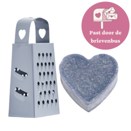 Geurhartje Breeze met grijsblauwe rasp