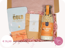 Bedankt cadeau "Je bent top" - Cadeaubox