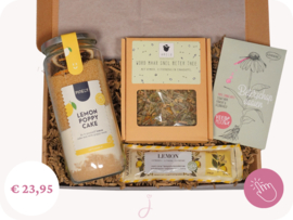 Beterschap cadeau voor een man "Lemon" - Cadeaubox