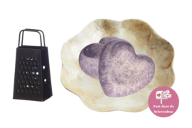 Set geurhartjes - lavendel