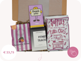 Bedankt cadeau voor een man Thank you - Cadeaubox