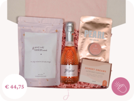 Bedankt cadeau "Pink Surprise"- Cadeaubox