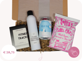 Cadeau voor een man Fitness held - Cadeaubox