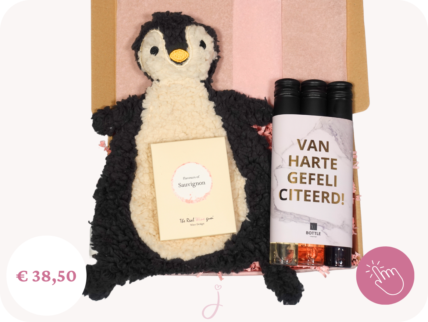 Geboorte cadeau "Geboorte feest" - Cadeaubox