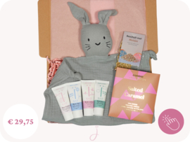 Brievenbus cadeau Over the Moon  - Zwangerschapsverlof cadeau