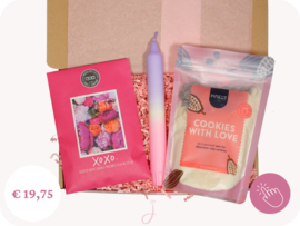 Brievenbus cadeau XoXo with love  - Sterkte cadeau
