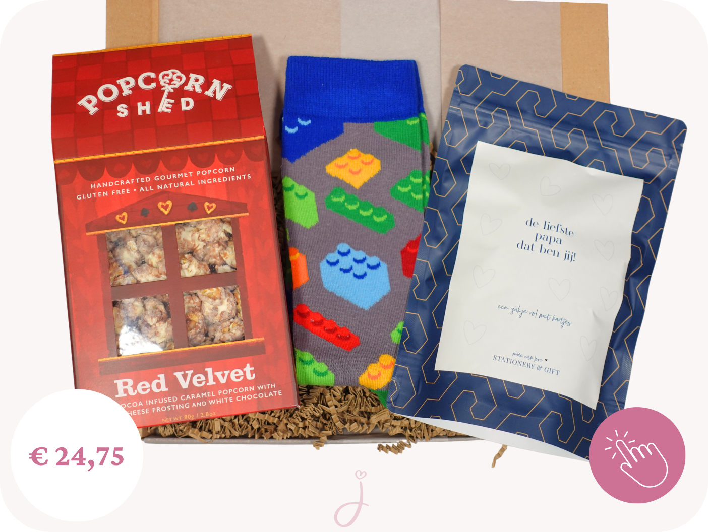 Cadeau voor Vaderdag "Voor papa" - Cadeaubox