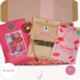 Selfcare cadeau Kisses - Brievenbus cadeau