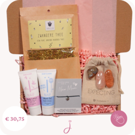 Zwangerschap cadeau Expecting - Brievenbus cadeau