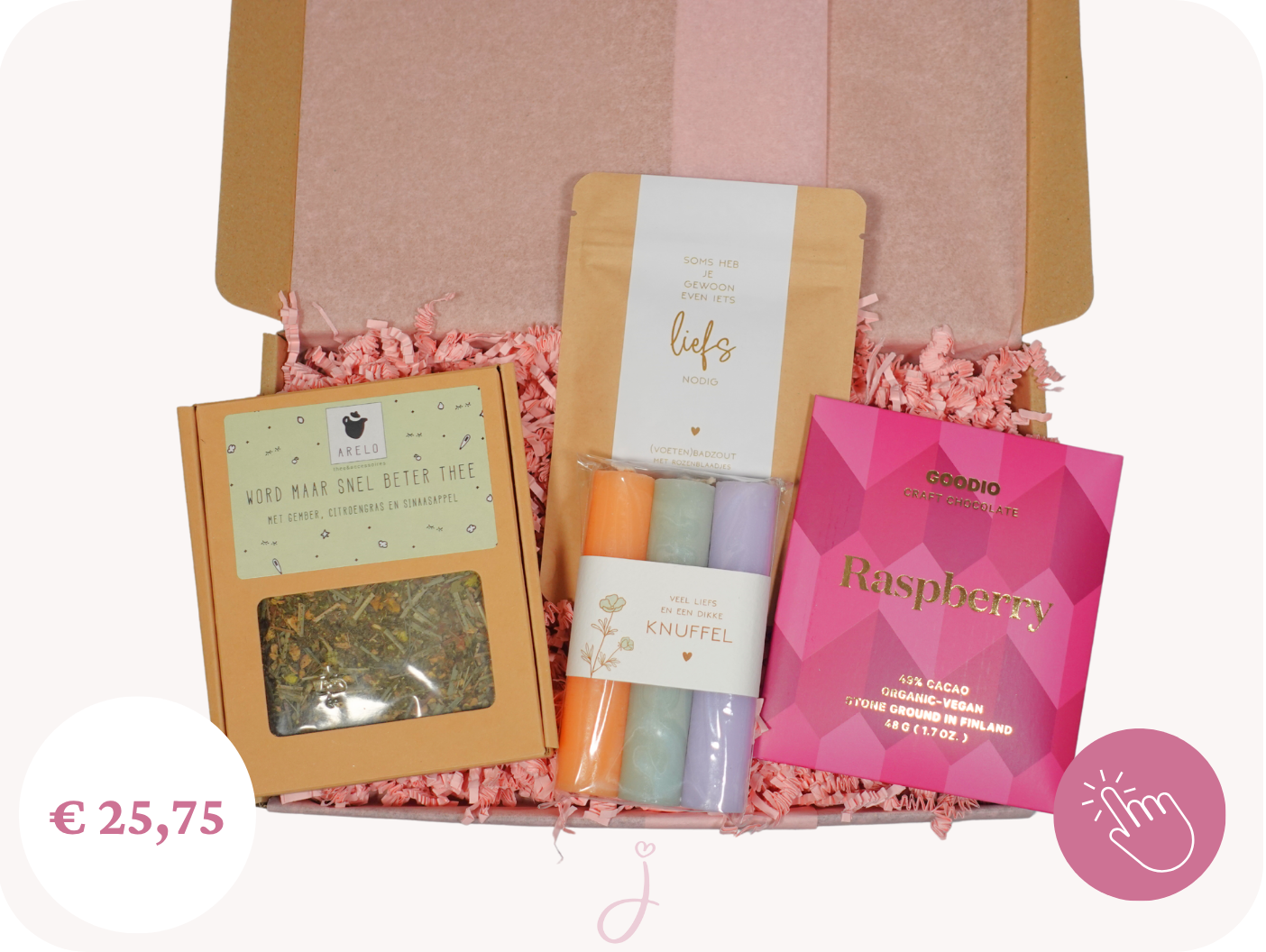 Brievenbus cadeau Beterschap per post - Beterschap cadeau