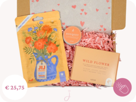 Bedankt cadeau "Wild Flower"- Brievenbus cadeau
