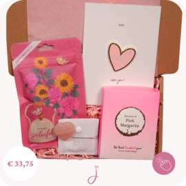 Sterkte cadeau Hartje voor jou - Brievenbus cadeau