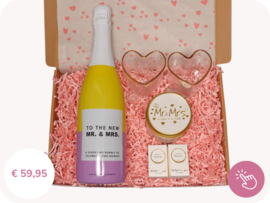 Huwelijkscadeau "Happy Couple" - Cadeaubox