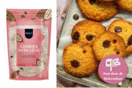 Koekjes mix "Cookies with love" - Pouchbag