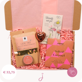 Cadeau voor Moederdag Bloemetje voor jou - Brievenbus cadeau