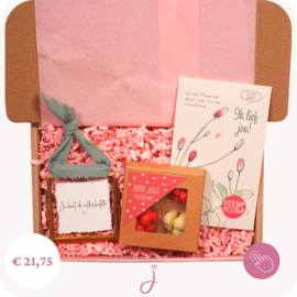 Cadeau voor Moederdag Liefde voor de allerliefste - Brievenbus cadeau