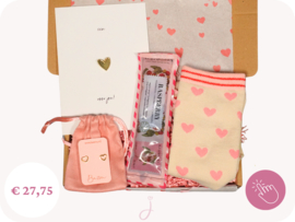 Valentijnsdag cadeau "You won my heart" - Brievenbus cadeau