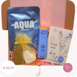 Sterkte cadeau Blue - Brievenbus cadeau