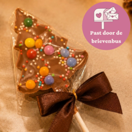 Kerstboom lolly | Melk chocolade