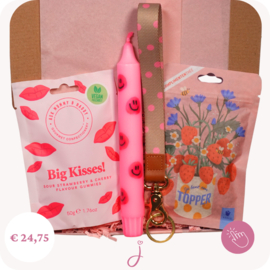 Succes cadeau Big Kisses - Brievenbus cadeau